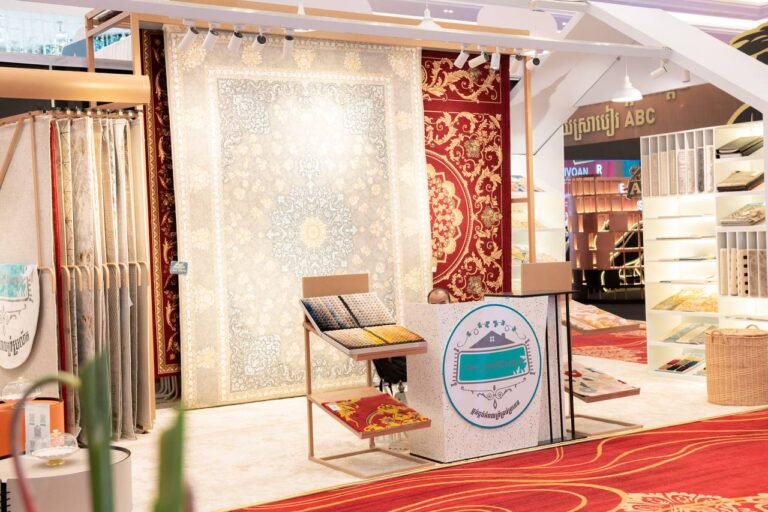 our stuff carpet at ocic wedding fair