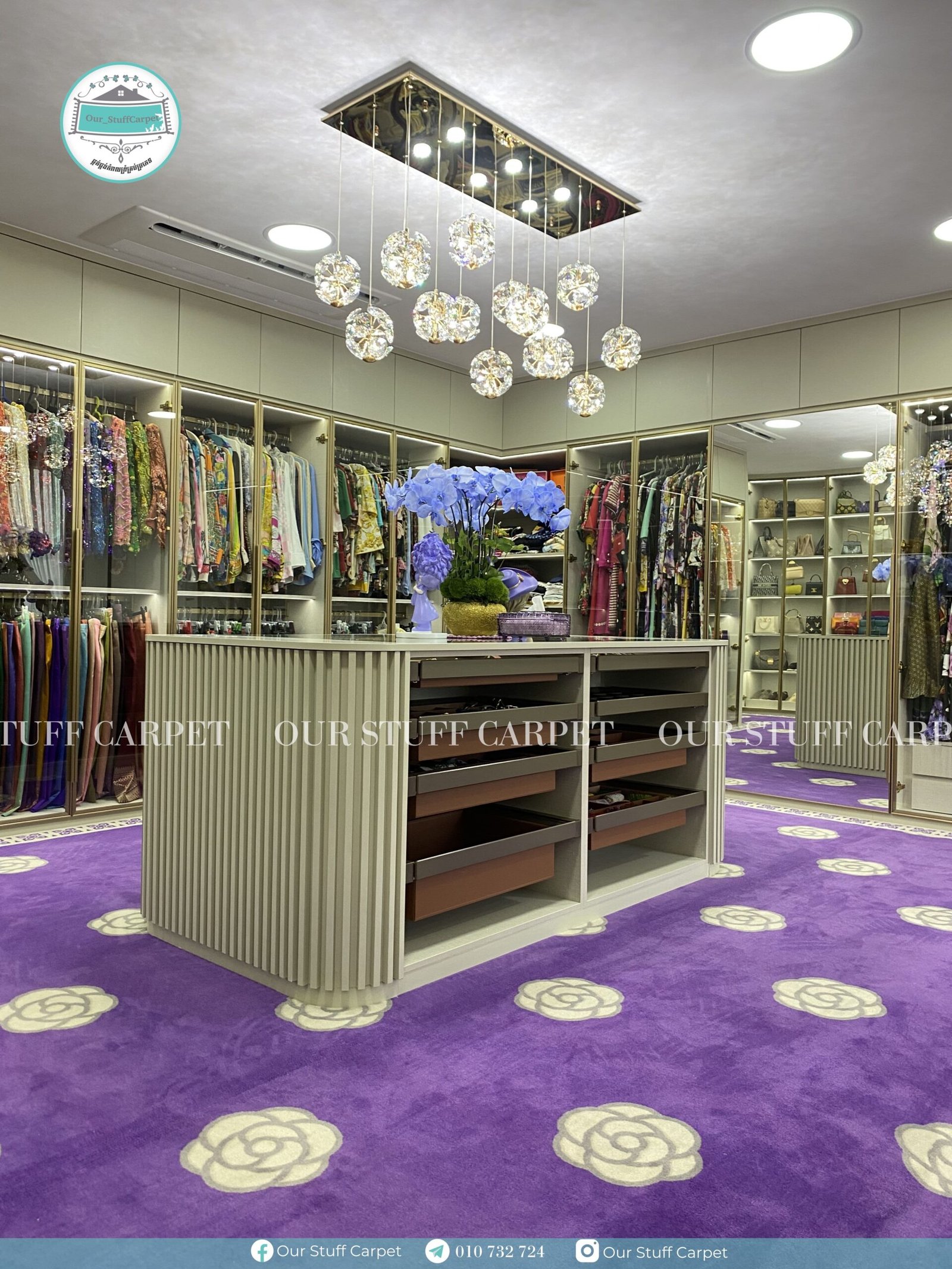 COSTUMIZE HOME RESIDENT Carpet Installation in Cambodia