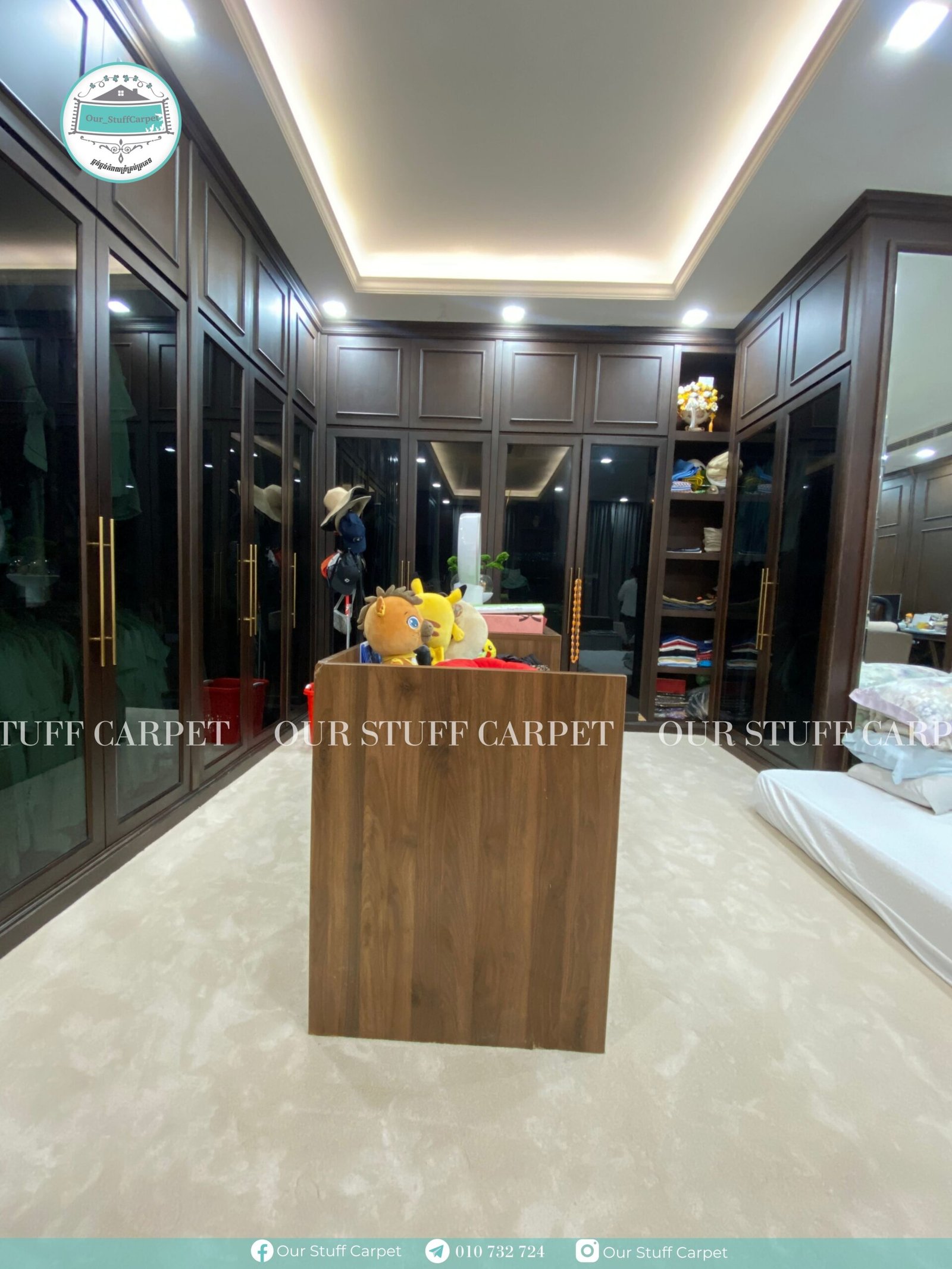 Carpet Installation for Villa Near Tuol Sleng | Ourstuff Carpet