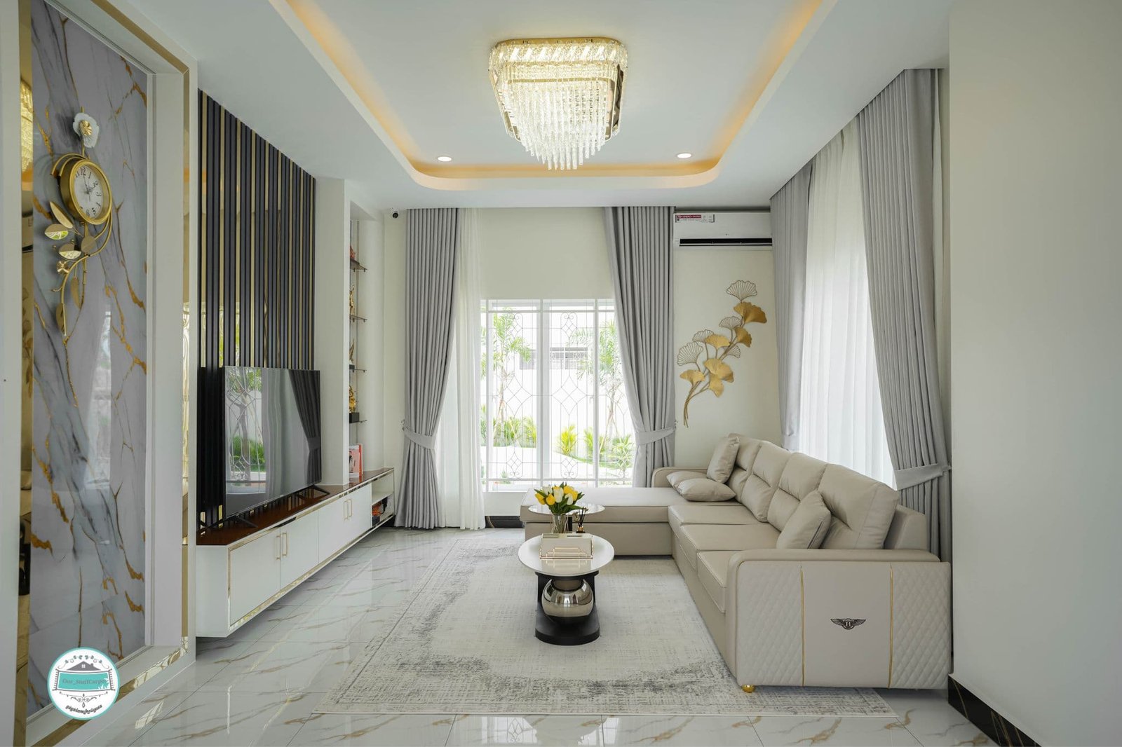 ONC VILLA Carpet Installation | Luxury Flooring Cambodia