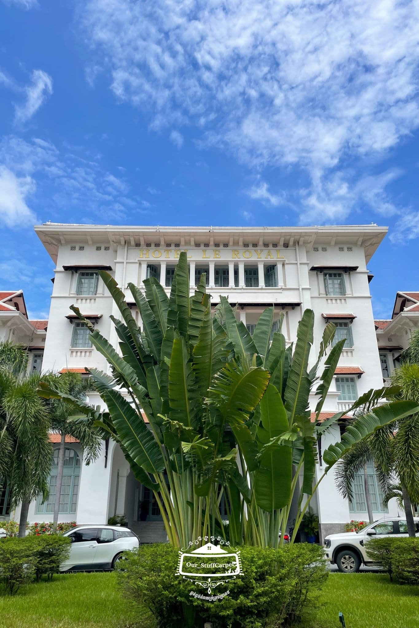 Raffles Hotel Le Royal Carpet Installation | Ourstuff Carpet